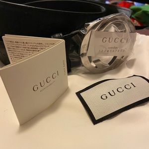 Gucci belt size (38)